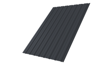 Профнастил С10R 0,45 Drap-double TX RAL 7024 мокрый асфальт