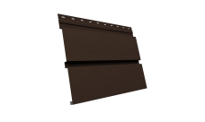 Квадро Брус 3D Grand Line 0,45 Drap TX с пленкой RAL 8017 шоколад