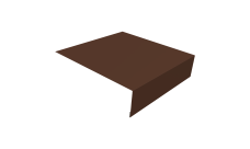 Планка околооконная простая 200х50 0,45 Drap TR lite RAL 8017 шоколад (2м)