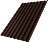 Профнастил С20B Grand Line 0,5 Rooftop Бархат RAL 8017 шоколад