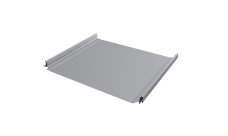 Кликфальц Про Grand Line 0,45 Drap ТХ с пленкой на замках RAL 7004 сигнальный серый