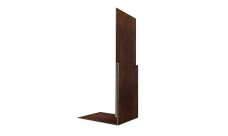 Планка приемная оконная Grand Line 0,45 Print-Double Premium Cherry Wood Dark F (2м)