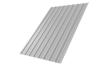 Профнастил С10A Grand Line 0,45 Drap TX RAL 9003 сигнальный белый