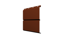 ЭкоБрус 0,345 0,45 PE с пленкой RAL 3009 оксидно-красный