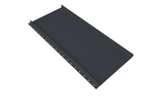 Кликфальц mini Grand Line 0,5 Atlas X с пленкой на замках RAL 7024 мокрый асфальт