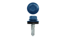 Саморез по металлу 5,5х19 (250шт) сверло №3 RAL 5019