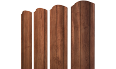 Штакетник Круглый фигурный 0,45 Print Premium Rowan Wood Intense FTC