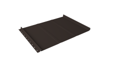 Кликфальц Line Grand Line 0,45 Drap TR с пленкой на замках RR 32 темно-коричневый