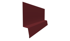 Планка начальная фальц Grand Line 0,5 Сатин матовый ТХ RAL 3005 красное вино (2м)