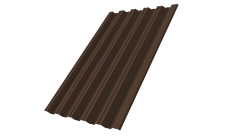 Профнастил НС35R Grand Line 0,5 Satin Matt RAL 8017 шоколад