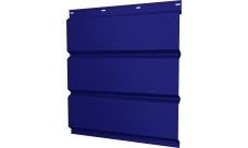 Софит металлический Классик v01 Grand Line без перфорации 0,45 PE с пленкой RAL 5002 ультрамариново-синий