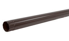 Труба круглая 100 мм 3 м Мatt RAL 8017