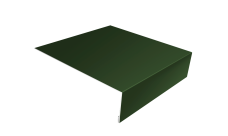 Планка лобовая/околооконная простая 190х50 0,5 Satin Matt TX RAL 6020 хромовая зелень (2м)