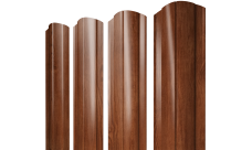 Штакетник Круглый фигурный Grand Line 0,45 Print Elite Rowan TwinColor