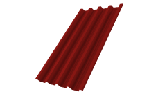Профнастил Н60R v01 0,5 Satin RAL 3011 коричнево-красный