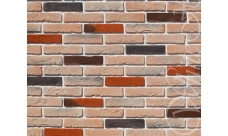 Рядовая плитка White Hills Design Бергамо брик 371-50 с расшивкой 1,2 см