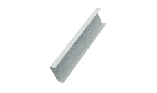 Декоративная накладка на столб универсальная 62х55 для забора жалюзи 0,5 Zn (3м)