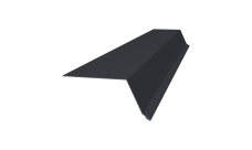 Планка капельник 100х55 0,45 Drap ST lite RAL 7024 мокрый асфальт (2м)