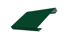 Ламель лицевая 150 забора жалюзи Texas 0,5 PE RAL 6005 зеленый мох