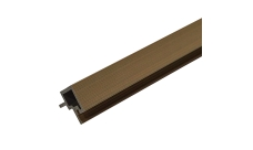 Угловой профиль CM Wall 3000х56х49мм цвет teak (тик)