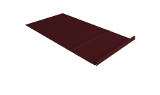 Элемент обхода Кликфальц Pro Grand Line правый 0,45 Drap ST RAL 3005 красное вино