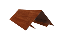 Планка угла внешнего составная верхняя Экобрус Grand Line 0,45 Принт Элит Рябина TwinColor (2м)