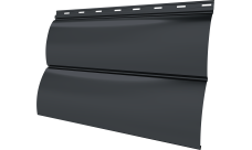 Блок-хаус новый Grand Line 0,5 PurLite матовый с пленкой RAL 7024 мокрый асфальт