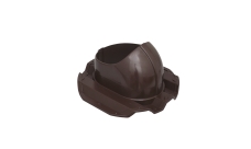 Элемент проходной Gervent для кровли Профнастил-21 коричневый