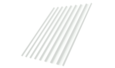 Профнастил С20R Grand Line 0,5 PE с пленкой RAL 9003 сигнальный белый