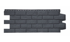 Фасадная панель Grand Line Состаренный кирпич Классика графит