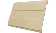 Вертикаль проф Grand Line 0,5 Сатин с пленкой RAL 1015 светлая слоновая кость