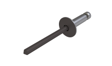 Заклёпка вытяжная Daxmer 3,2х10 (1000шт) нерж/нерж RAL 8019