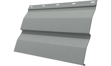 Корабельная Доска 0,265 Grand Line 0,45 PE с пленкой RAL 9006 бело-алюминиевый