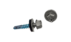 Саморез по металлу Daxmer 5,5х25 RAL 9002 (250) сверло №3