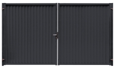 Ворота Estet 2,0х3,6 RAL 7024