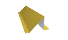 Планка снегозадержания 0,45 PE с пленкой RAL 1018 цинково-желтый (2м)