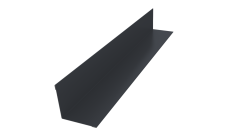 Угол внутренний 70х70 Grand Line 0,5 Atlas X с пленкой RAL 7024 мокрый асфальт (2м)