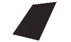 Профнастил С20B Grand Line 0,45 Drap-double TX RAL 9005 черный