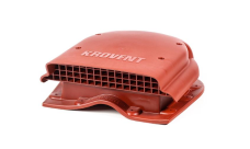 Вентиль кровельный Krovent KTV-Wave new красно-коричневый