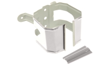 Кронштейн трубы на дерево прямоугольный Vortex в1 RAL 9003