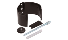 Кронштейн трубы на кирпич Grand Line ПУ 100мм RAL 8017 шоколад