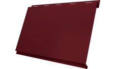 Вертикаль 0,2 classic Grand Line 0,45 PE-Double с пленкой RAL 3005 красное вино