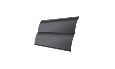 Блок-хаус new Grand Line 0,5 Satin Matt TX с пленкой RAL 7024 мокрый асфальт