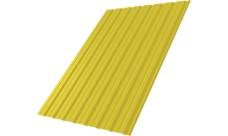 Профнастил С10R Grand Line 0,45 ПЭ RAL 1018 цинково-желтый