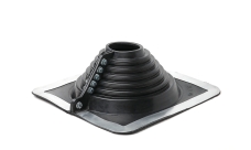 Проходной элемент MF прямой №4R (75-160мм) +185 EPDM черный