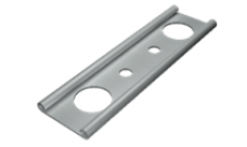 Рейка в шве прижимная стальная Termoclip 3000х31х1,5 (24шт/упак)