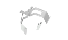 Крепление трубы для гофры на дерево Vortex Lite PE RAL 9003 сигнальный белый