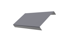 Ламель обратная 150 забора жалюзи Texas Grand Line 0,5 PE RAL 7004 сигнальный серый