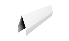 Ламель забора жалюзи Tokyo new 0,5 Satin RAL 9003 сигнальный белый