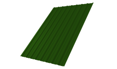 Профнастил С10A 0,45 PE RAL 6002 лиственно-зеленый